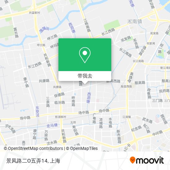 景凤路二O五弄14地图