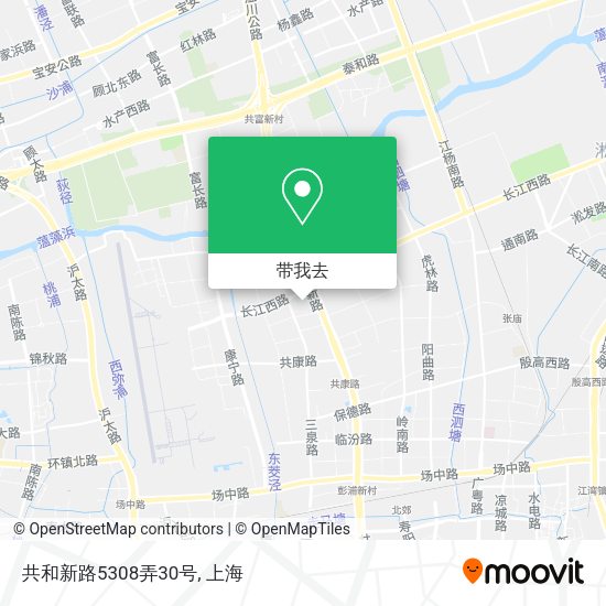共和新路5308弄30号地图