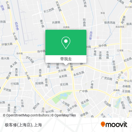 极客修(上海店)地图