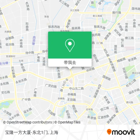 宝隆一方大厦-东北1门地图