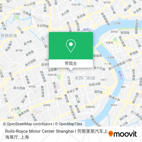Rolls-Royce Motor Center Shanghai I 劳斯莱斯汽车上海展厅地图