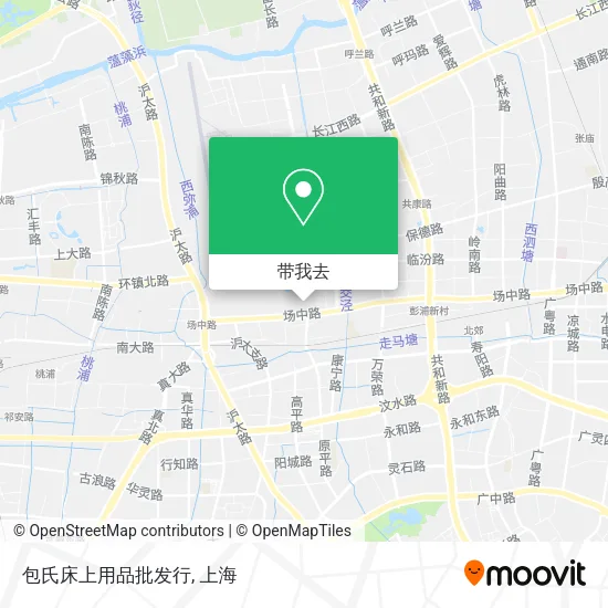 包氏床上用品批发行地图