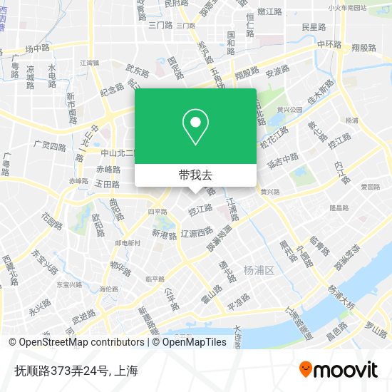 抚顺路373弄24号地图
