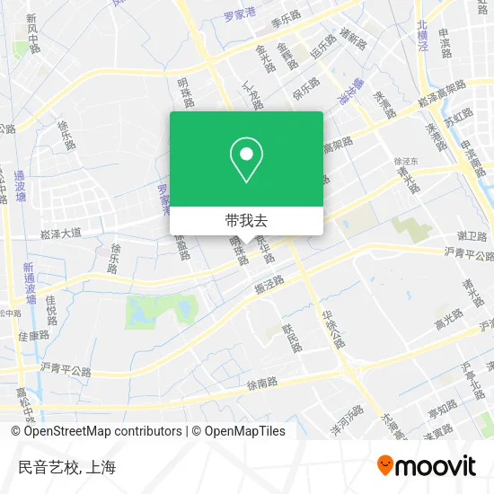 民音艺校地图