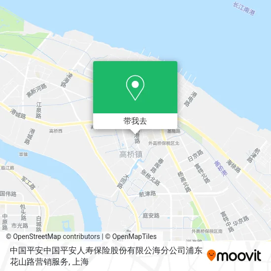 中国平安中国平安人寿保险股份有限公海分公司浦东花山路营销服务地图