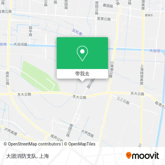 大团消防支队地图
