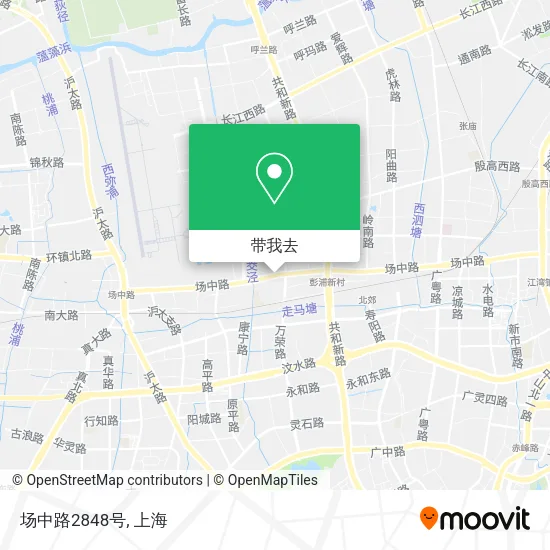 场中路2848号地图