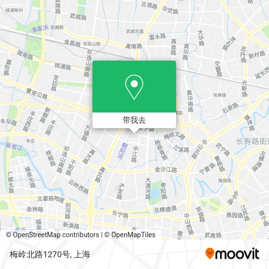 梅岭北路1270号地图