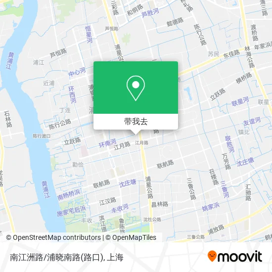 南江洲路/浦晓南路(路口)地图