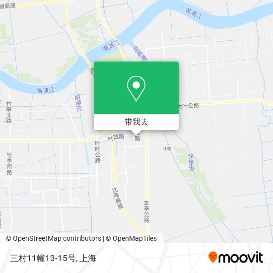 三村11幢13-15号地图