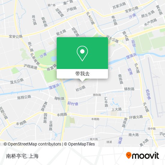 南桥亭宅地图
