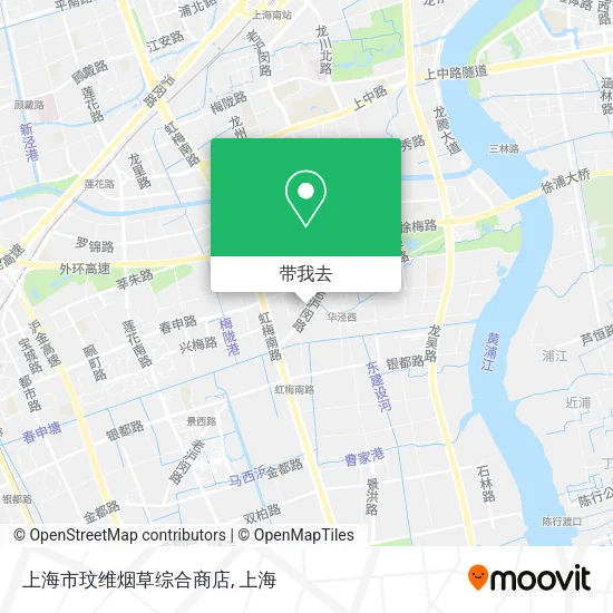 上海市玟维烟草综合商店地图
