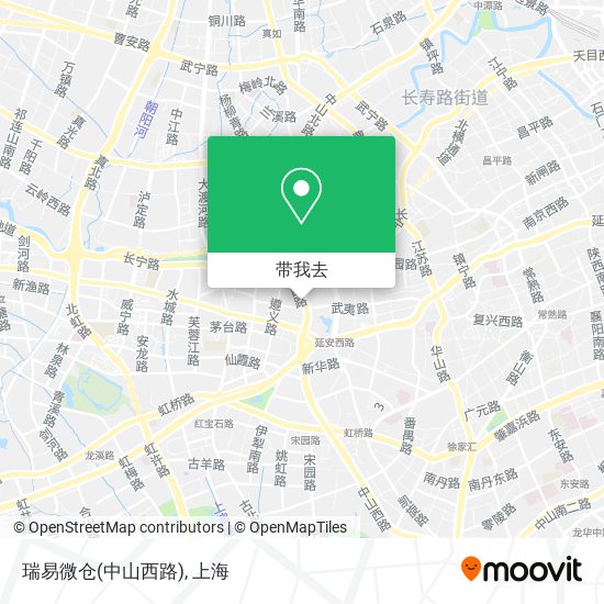 瑞易微仓(中山西路)地图