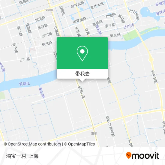 鸿宝一村地图
