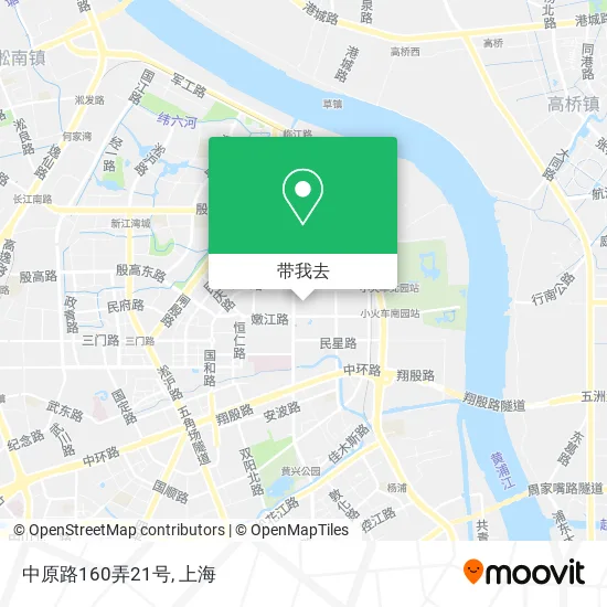 中原路160弄21号地图