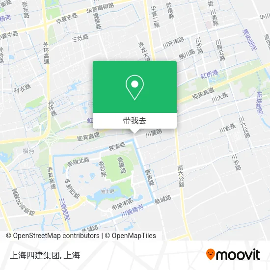 上海四建集团地图