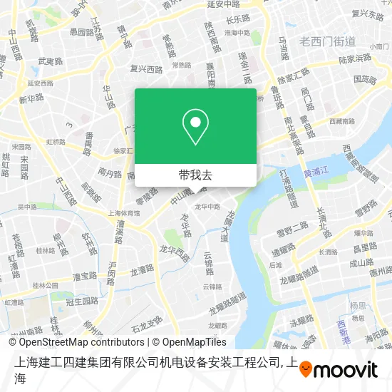 上海建工四建集团有限公司机电设备安装工程公司地图