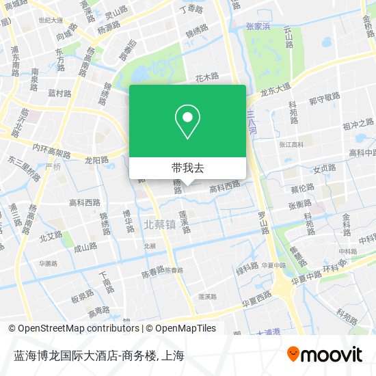 蓝海博龙国际大酒店-商务楼地图