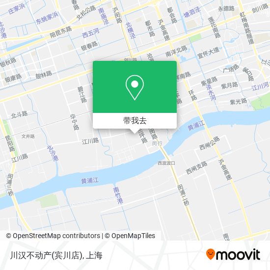 川汉不动产(宾川店)地图