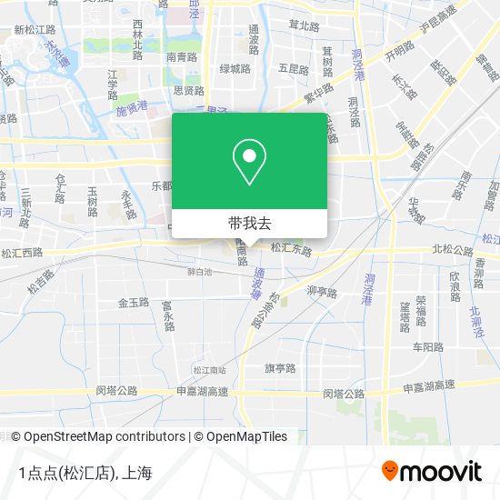 1点点(松汇店)地图