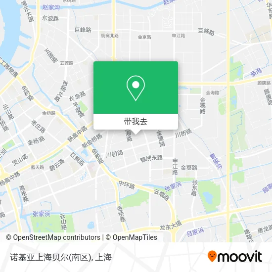 诺基亚上海贝尔(南区)地图