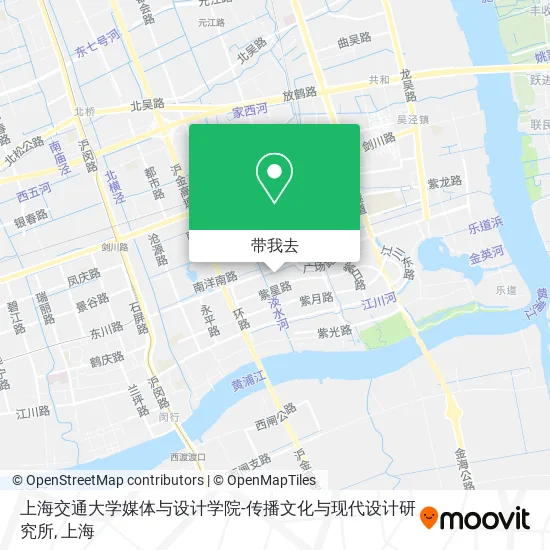 上海交通大学媒体与设计学院-传播文化与现代设计研究所地图