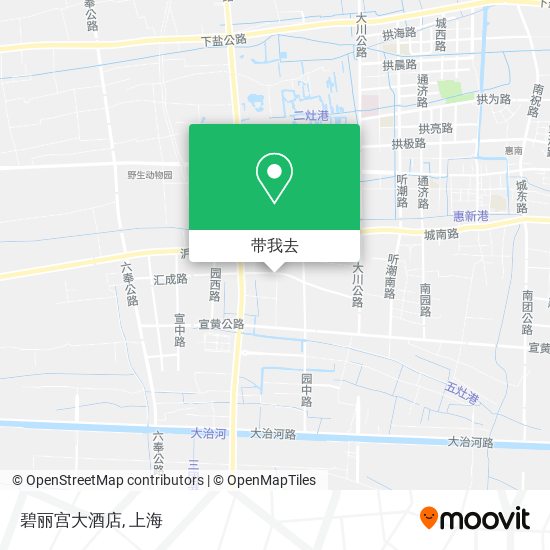 碧丽宫大酒店地图