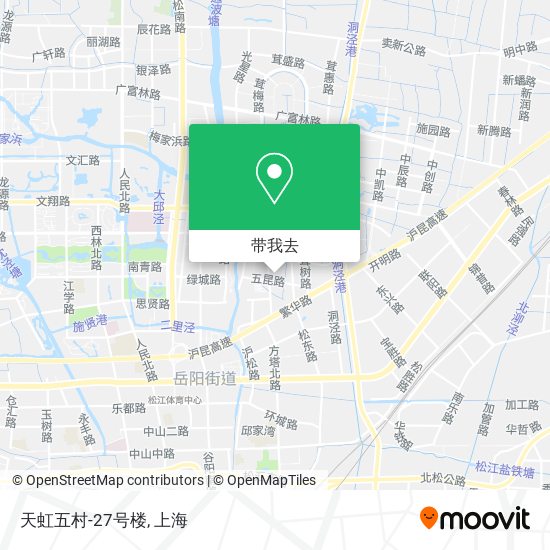 天虹五村-27号楼地图