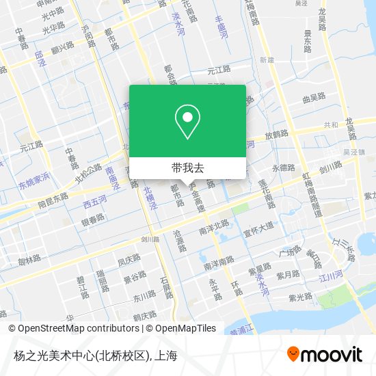 杨之光美术中心(北桥校区)地图