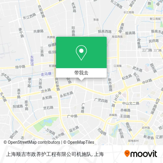 上海顺吉市政养护工程有限公司机施队地图