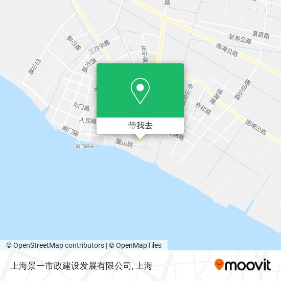上海景一市政建设发展有限公司地图