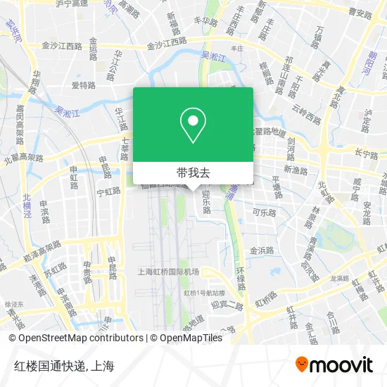 红楼国通快递地图