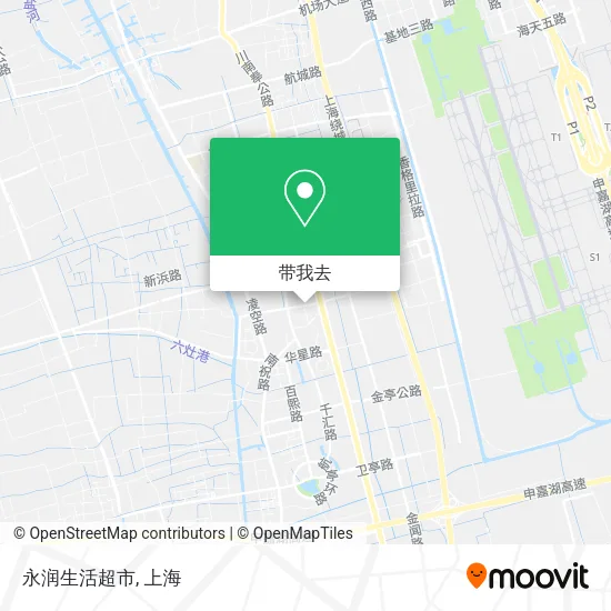 永润生活超市地图