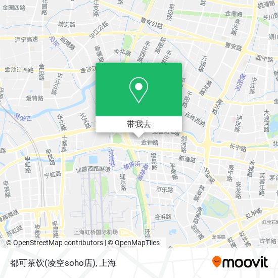 都可茶饮(凌空soho店)地图