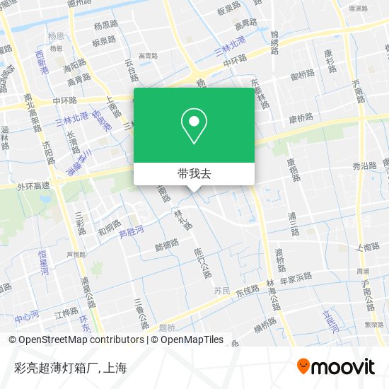 彩亮超薄灯箱厂地图