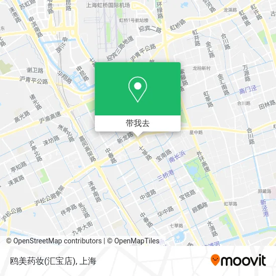 鸥美药妆(汇宝店)地图