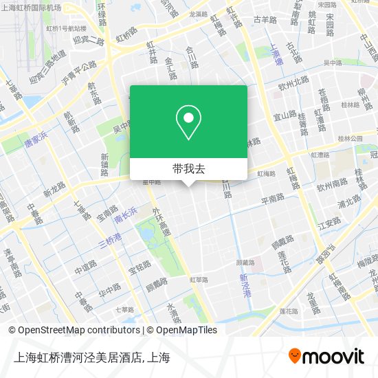 上海虹桥漕河泾美居酒店地图