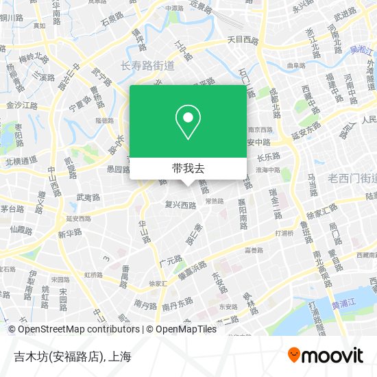 吉木坊(安福路店)地图