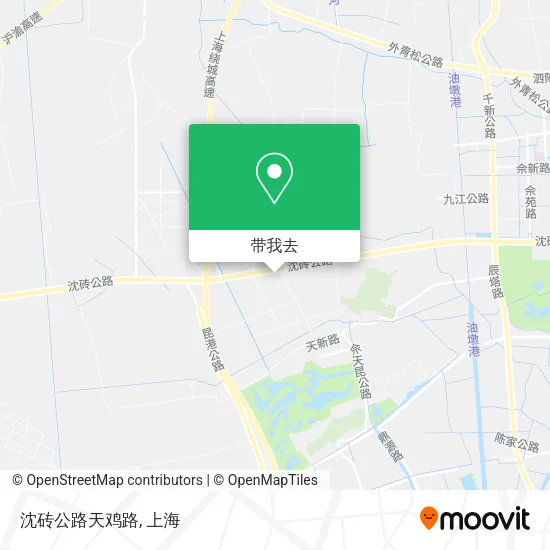 沈砖公路天鸡路地图