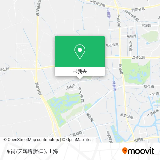 东街/天鸡路(路口)地图