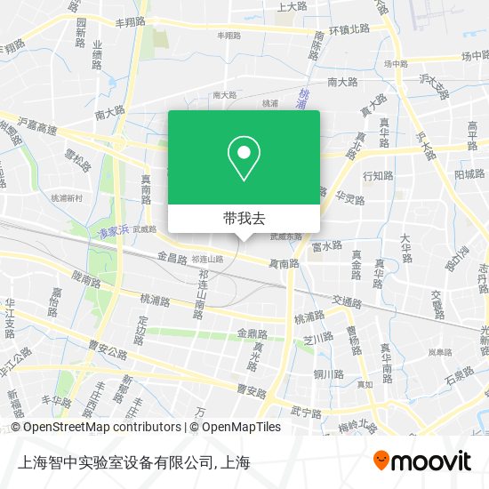 上海智中实验室设备有限公司地图