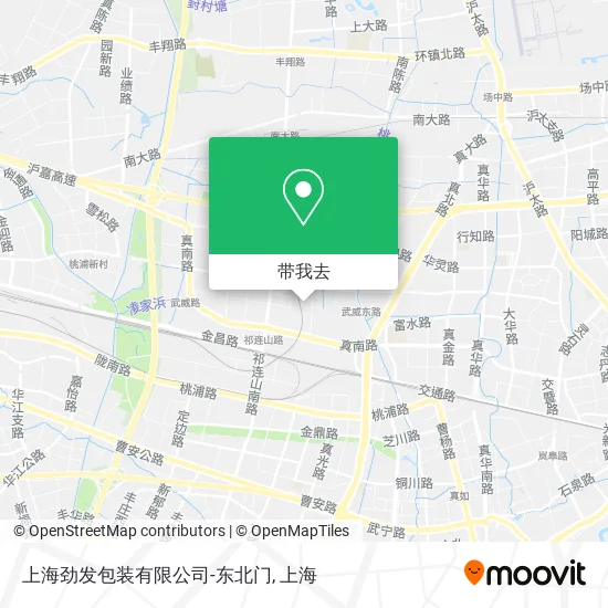 上海劲发包装有限公司-东北门地图