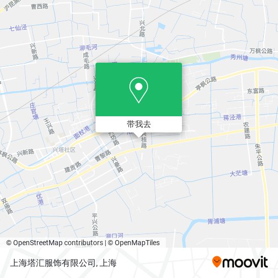 上海塔汇服饰有限公司地图
