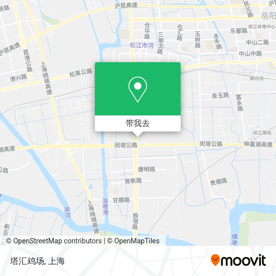 塔汇鸡场地图