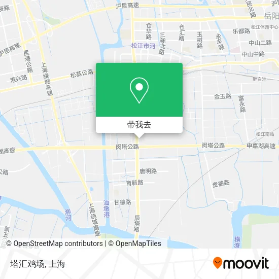 塔汇鸡场地图