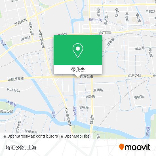 塔汇公路地图