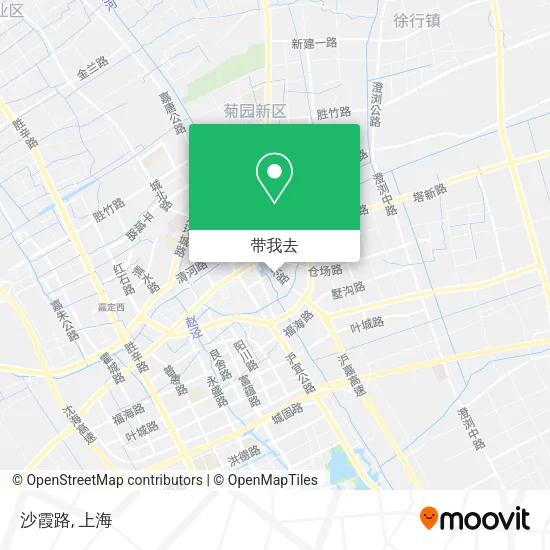 沙霞路地图