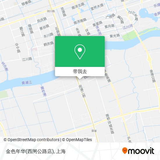 金色年华(西闸公路店)地图
