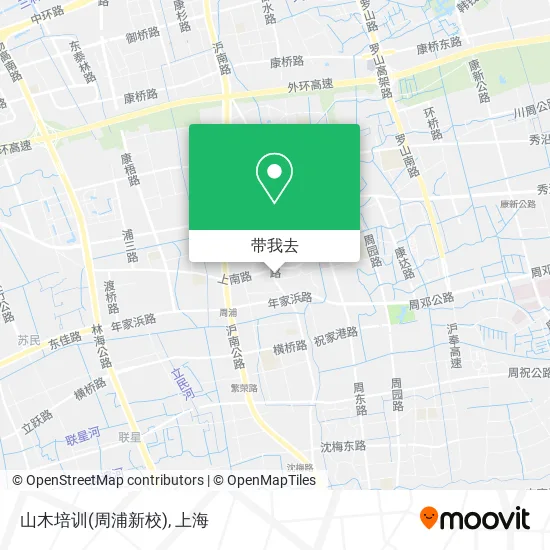 山木培训(周浦新校)地图