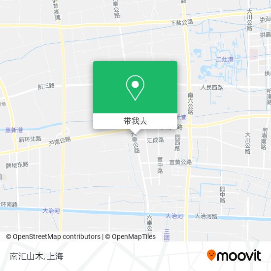 南汇山木地图